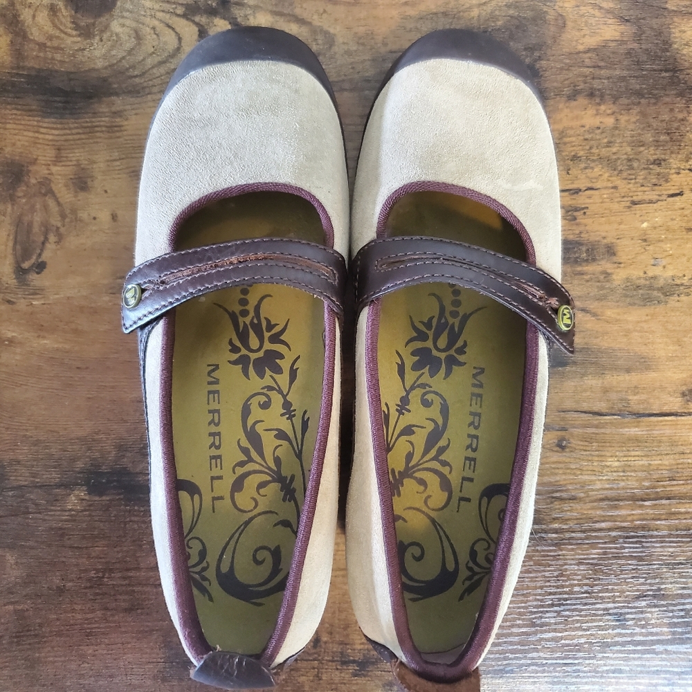 Merrell Plaza Bandeau Dark Taupe - Picture 2 of 8